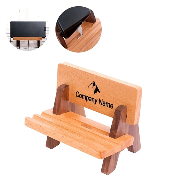 Wooden Cell Phone Holder