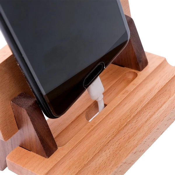 Wooden Cell Phone Holder
