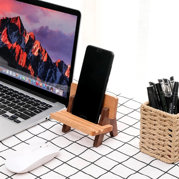 Wooden Cell Phone Holder