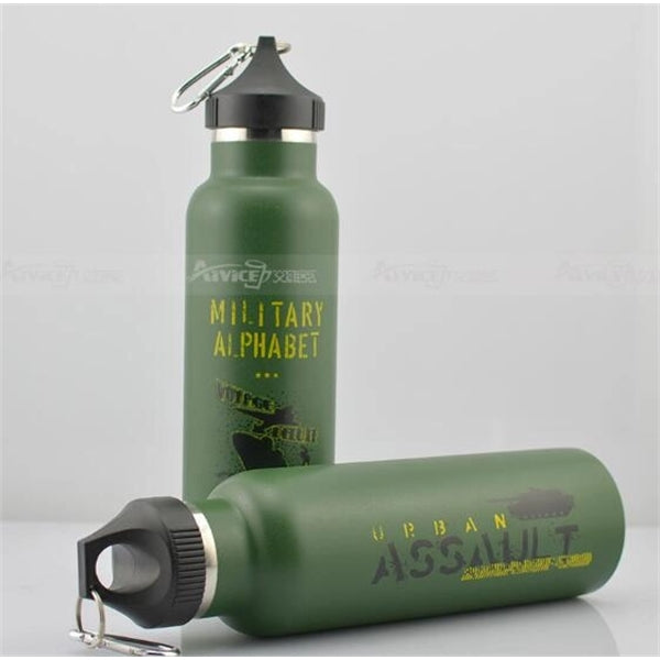25 Oz. Double Wall Metal Sport Water Bottle