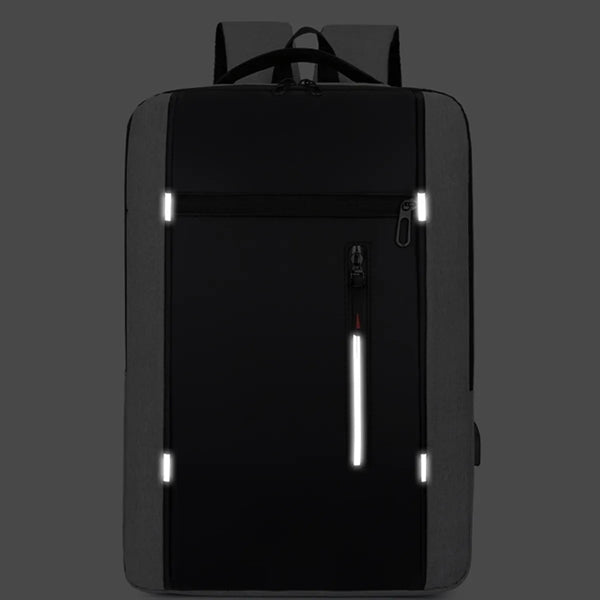 School Backpack Laptop Bookbag With USB For Business Travel