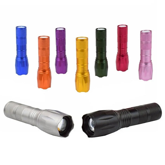 LED Zoom Flashlights For Outdoors