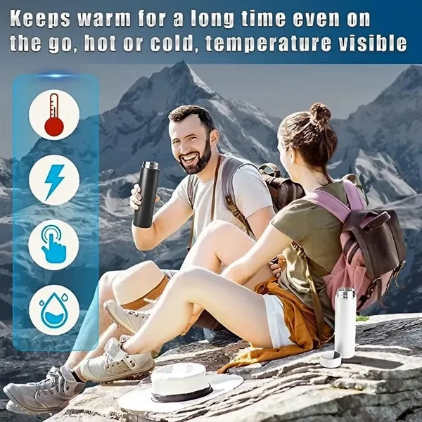 Water Bottles Thermal With Digital Temperature Display