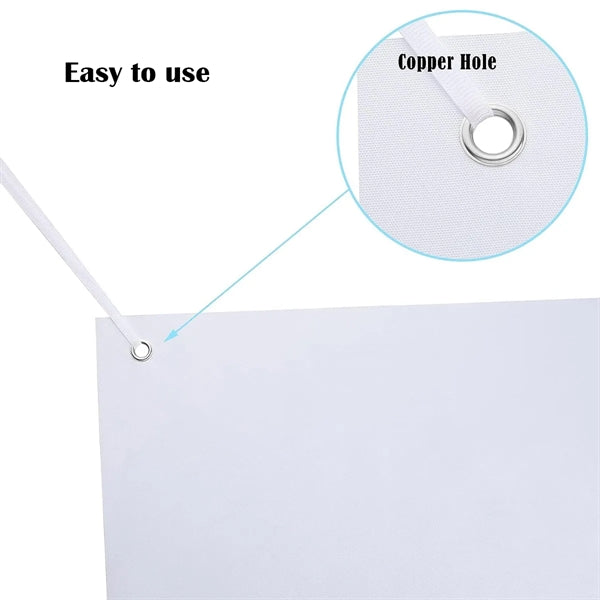 Large Blank Banners