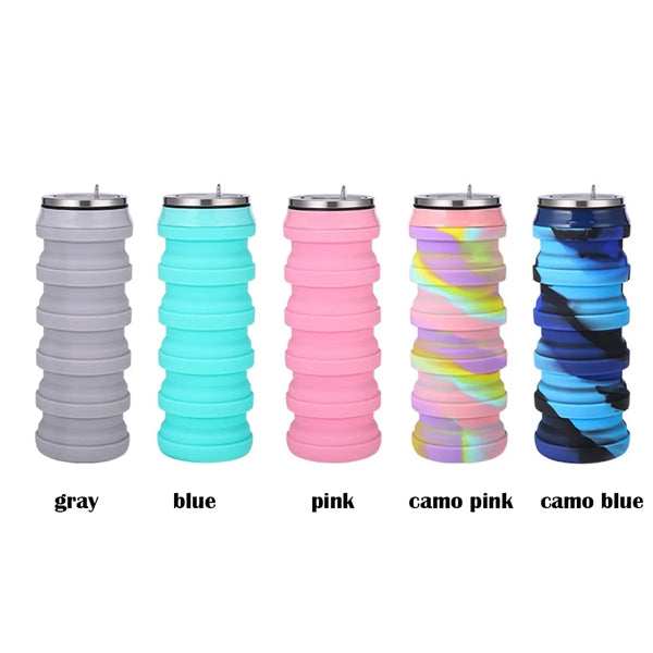 Folding silicone Water Bottle