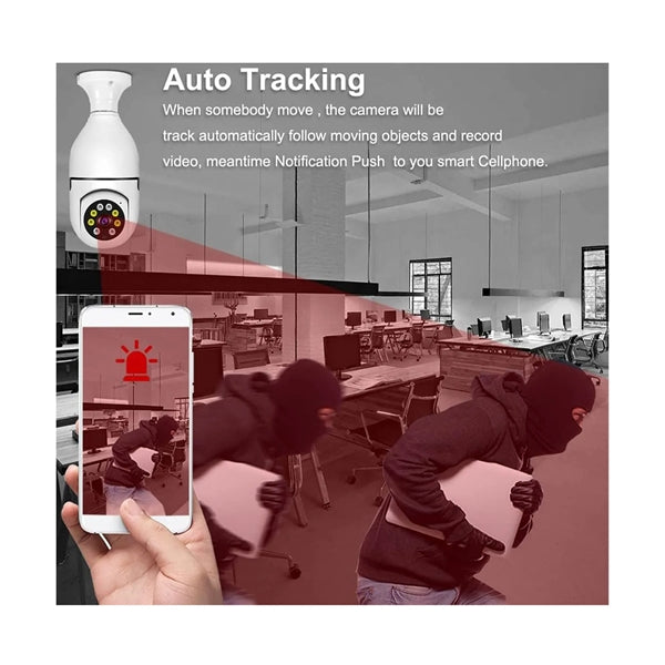 Light Bulb Security Camera
