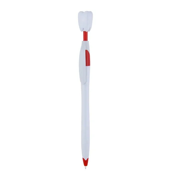 Cute Tooth Shaped Cap Ballpoint Pen