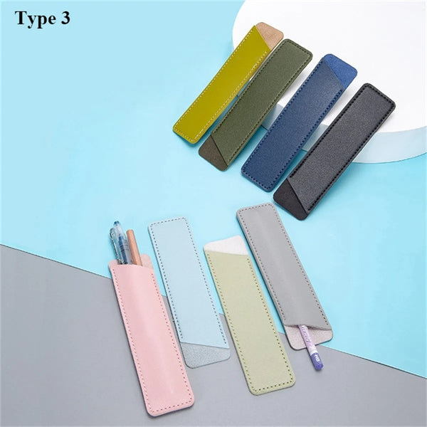 PU Leather Pen Case Holder