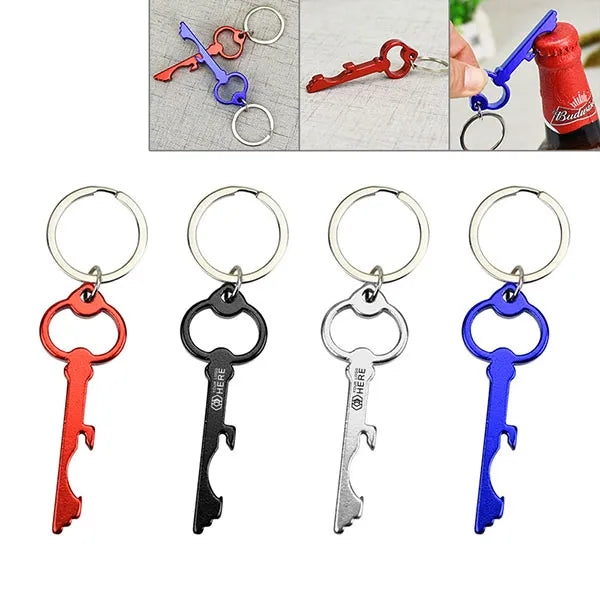Key Shape Bottle Opener Keychains