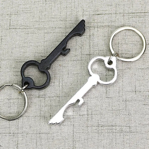 Key Shape Bottle Opener Keychains