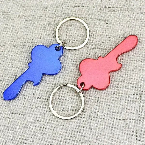 Bottle Opener Keychain - Key Shape