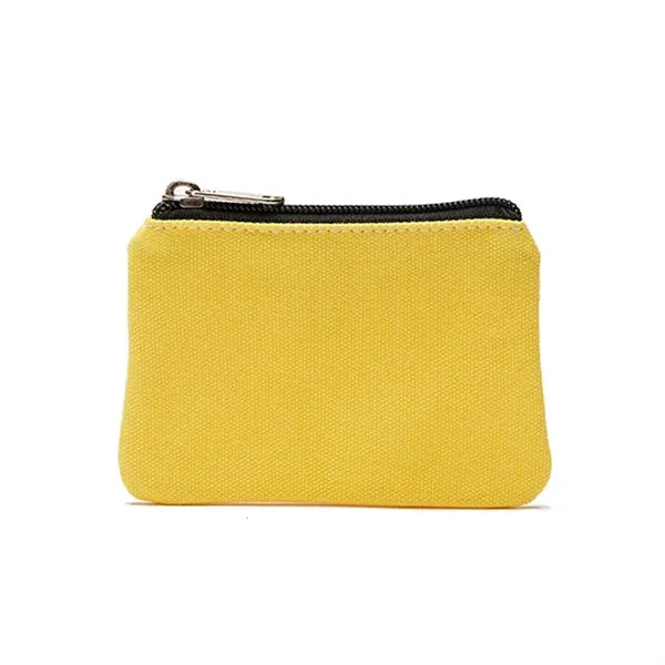 Canvas Pocket Coin Pouch