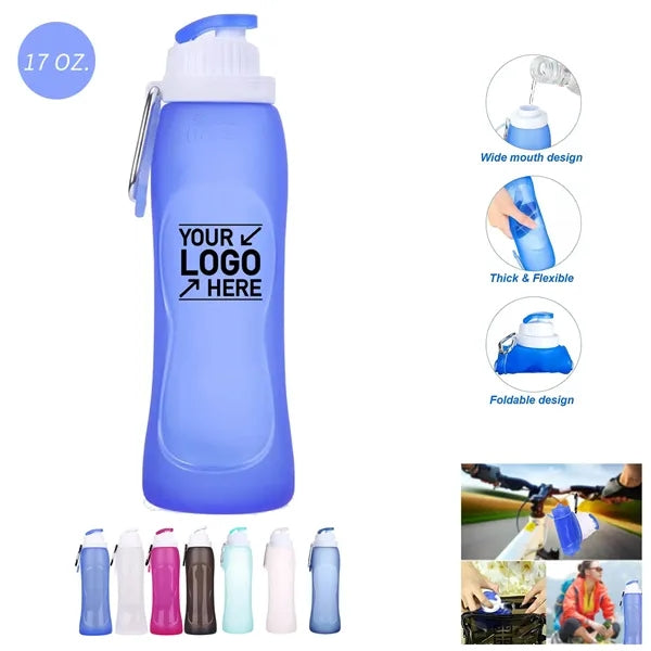 17oz. Ultralight Foldable Sports Bottle