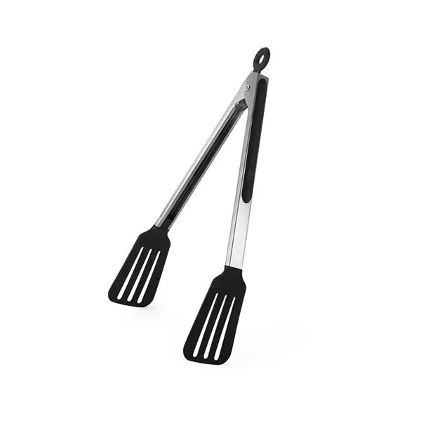 Silicone Kitchen Cooking Spatula Tongs for Baking Grilling