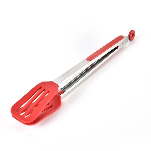 Silicone Kitchen Cooking Spatula Tongs for Baking Grilling