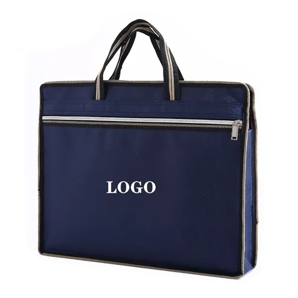 Zipper Document Bag File Folder