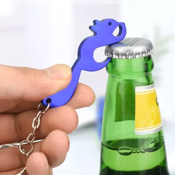 Squirrel Shape Bottle Opener Keychains