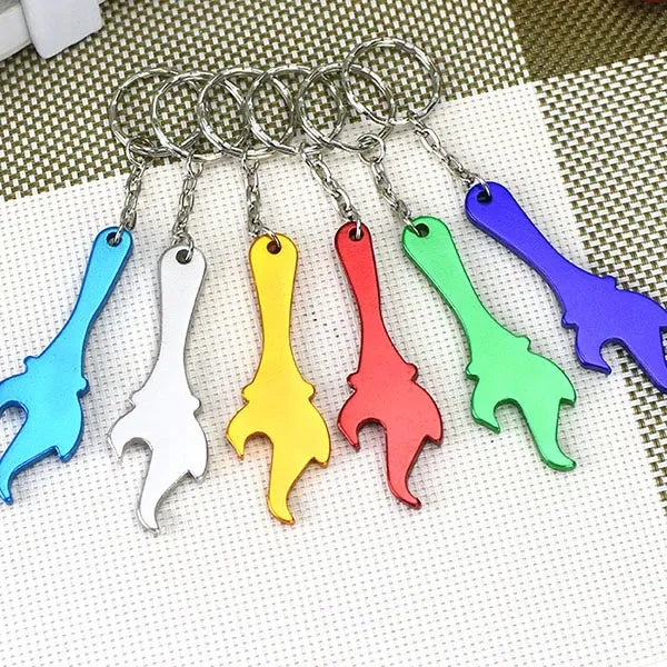 Torch Shape Bottle Opener Keychains