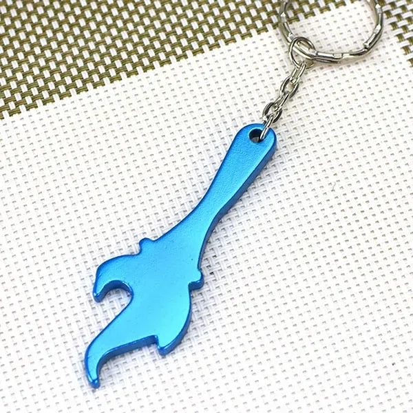 Torch Shape Bottle Opener Keychains
