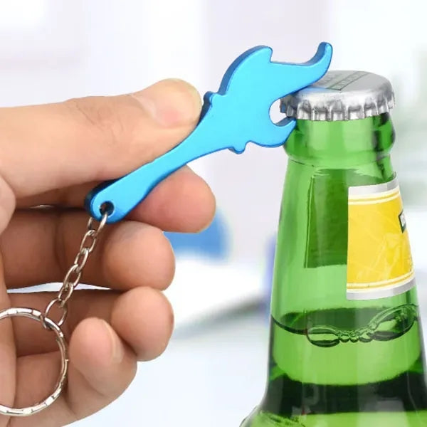 Torch Shape Bottle Opener Keychains