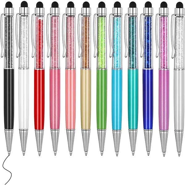 Crystal Ballpoint Stylus Pens For Touch Screens