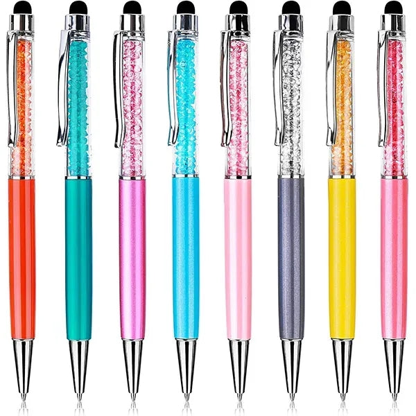 Crystal Ballpoint Stylus Pens For Touch Screens