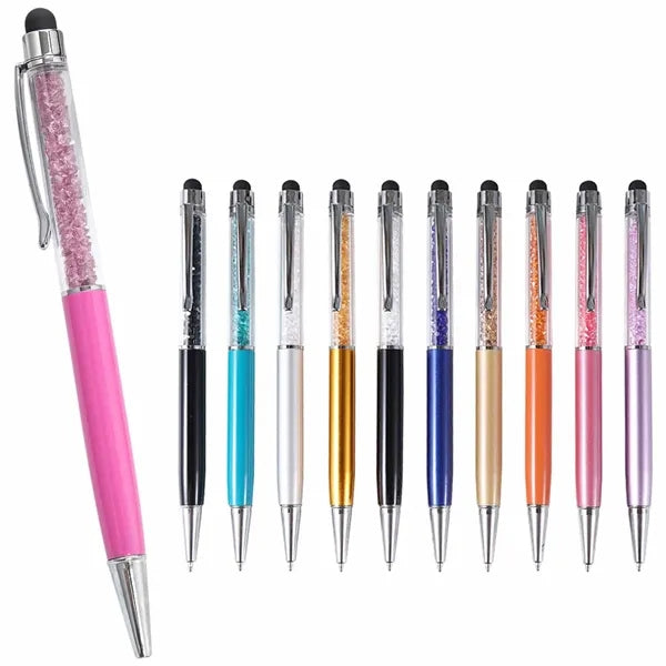 Crystal Ballpoint Stylus Pens For Touch Screens
