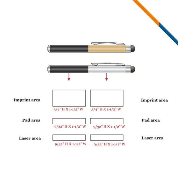 Issac 2in1 Stylus Pen