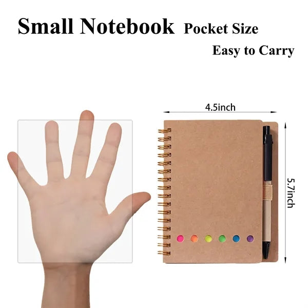 Sticky Note Notebook with Pen