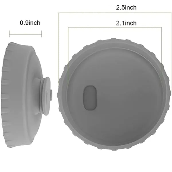 2.1" Silicone Open Drink Lid