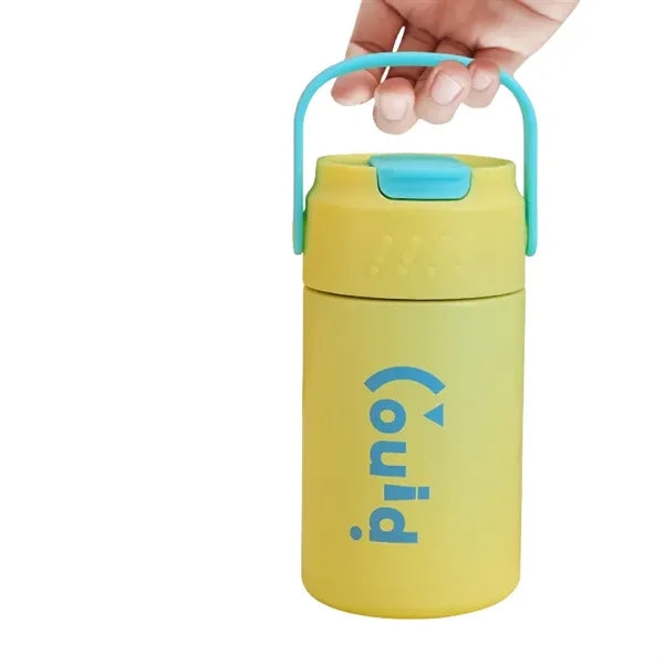 20 oz Stainless Steel Travel Mug With Handle Tea Strainer