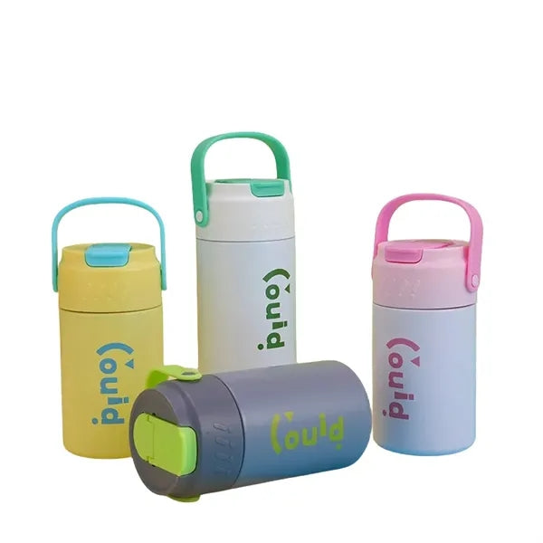20 oz Stainless Steel Travel Mug With Handle Tea Strainer