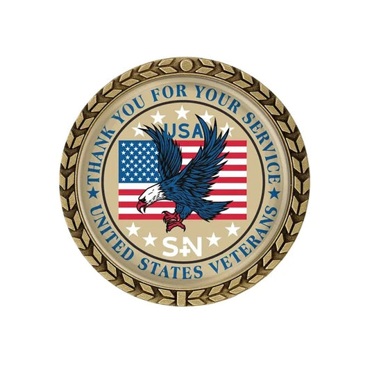 Speed Challenge Coin with Full Color Imprint