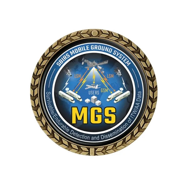 Speed Challenge Coin with Full Color Imprint