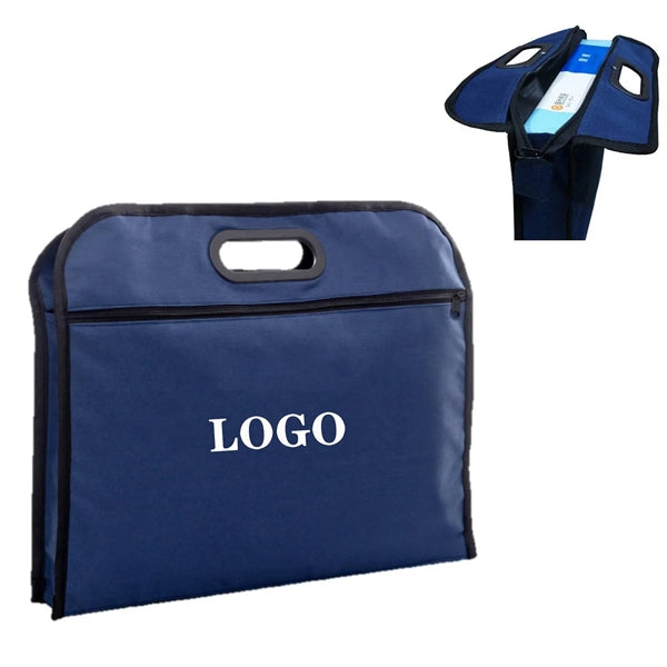 Zipper Document Bag File Folder