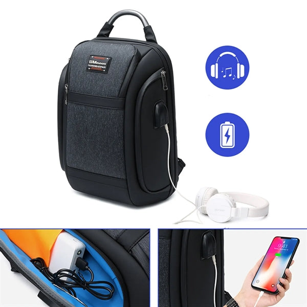 Business Anti Theft Waterproof Travel Shoulder Bag Backpack