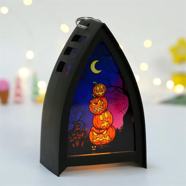 Halloween Flameless Candle Lantern LED Lights