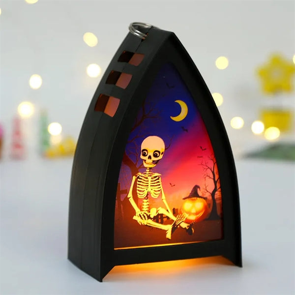 Halloween Flameless Candle Lantern LED Lights