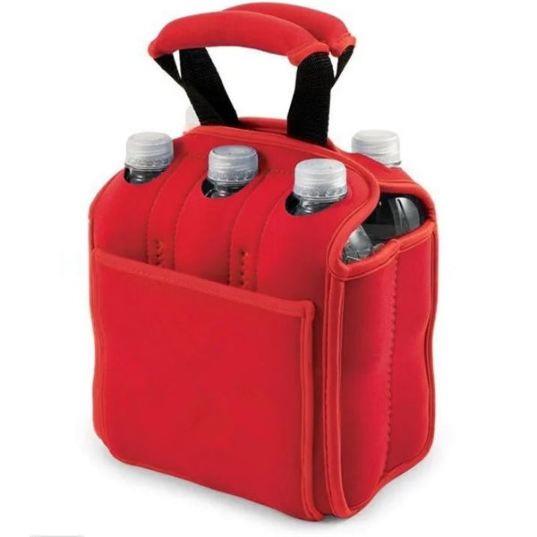 6 Pack Bottle Can Carrier Tote