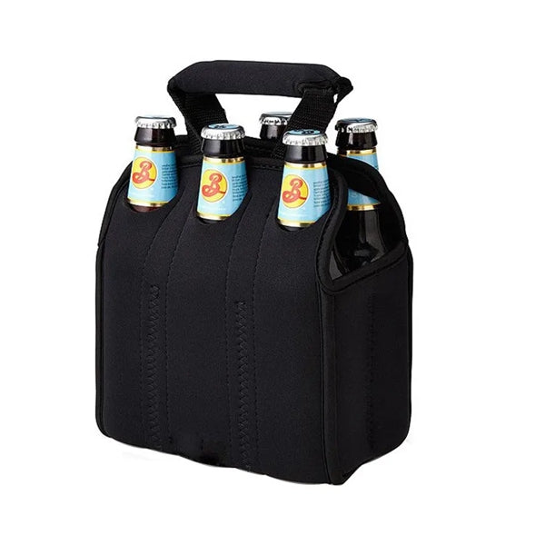 6 Pack Bottle Can Carrier Tote