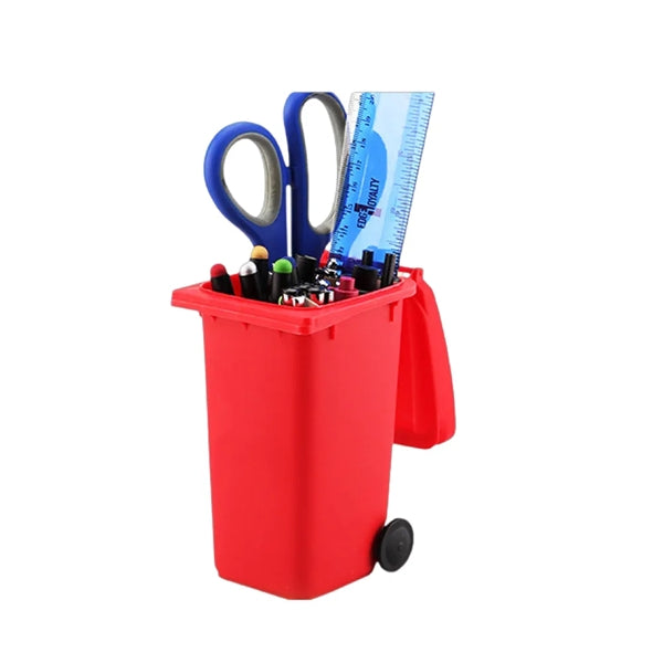 Mini Trash Bin Pencil Holder