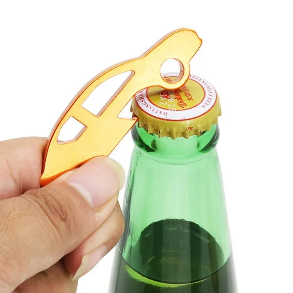 Car Shaped bottle opener keyring