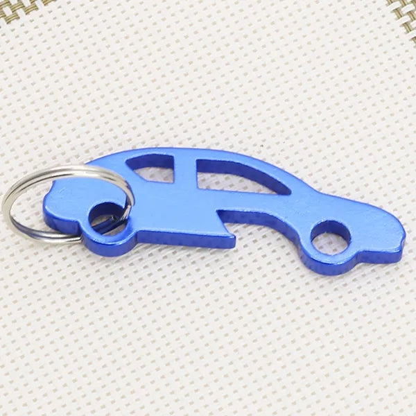 Car Shaped bottle opener keyring