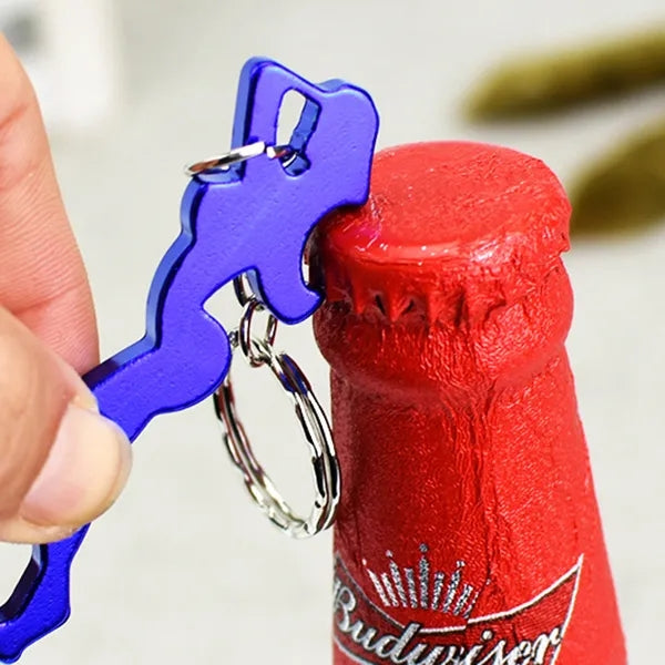 Fine figure of a woman shape bottle opener keychain