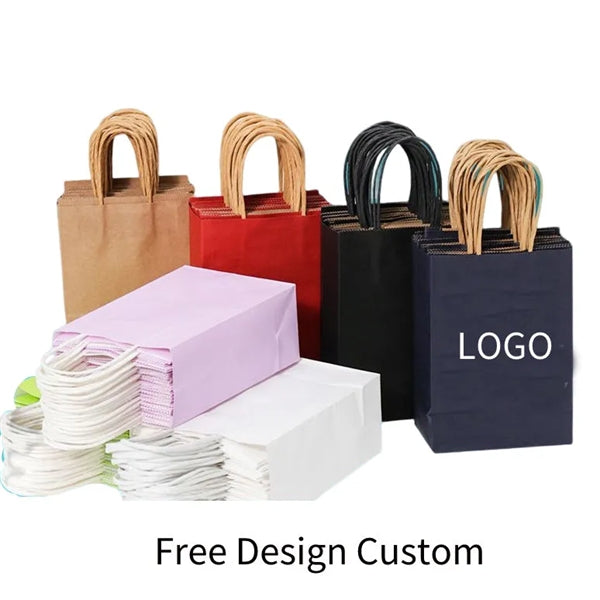 Gift Paper Shopping Bag With Handle