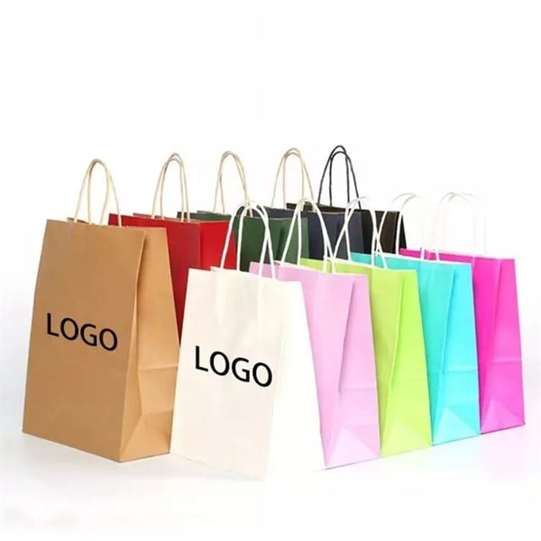 Gift Paper Shopping Bag With Handle