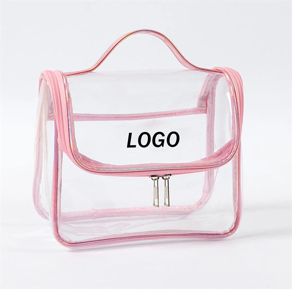 Portable Pvc Clear Makeup Bag