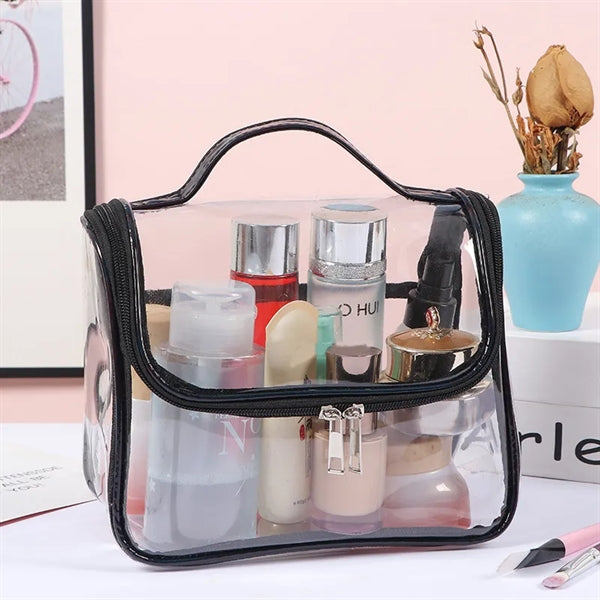 Portable Pvc Clear Makeup Bag