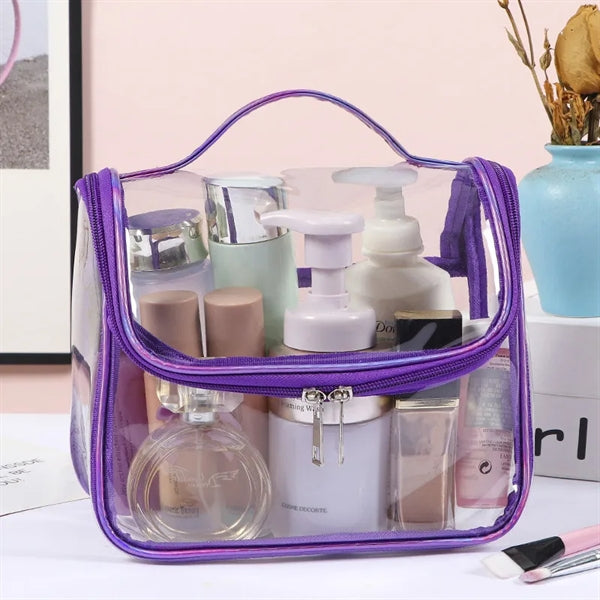 Portable Pvc Clear Makeup Bag