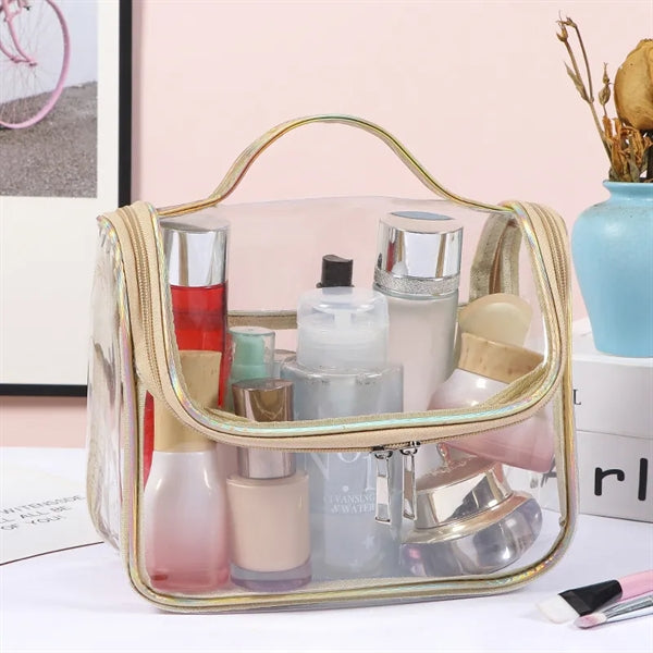 Portable Pvc Clear Makeup Bag